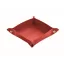 Tava pliabila pentru chei, Everestus, 2610E18261, 15x15 cm, Poliuretan, Rosu Burgundy