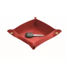 Tava pliabila pentru chei, Everestus, 2610E18261, 15x15 cm, Poliuretan, Rosu Burgundy
