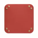 Tava pliabila pentru chei, Everestus, 2610E18261, 15x15 cm, Poliuretan, Rosu Burgundy