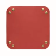   Tava pliabila pentru chei, Everestus, 2610E18261, 15x15 cm, Poliuretan, Rosu Burgundy
