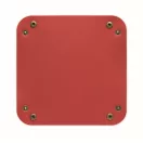 Tava pliabila pentru chei, Everestus, 2610E18261, 15x15 cm, Poliuretan, Rosu Burgundy