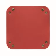   Tava pliabila pentru chei, Everestus, 2610E18261, 15x15 cm, Poliuretan, Rosu Burgundy