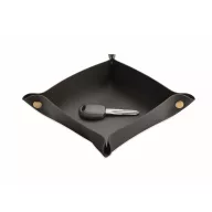   Tava pliabila pentru chei, Everestus, 2610E18263, 15x15 cm, Poliuretan, Negru