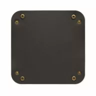   Tava pliabila pentru chei, Everestus, 2610E18263, 15x15 cm, Poliuretan, Negru