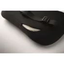 Perna ergonomica pentru sustinerea spatelui, Everestus, 2610E18256, 40x28x10 cm, Poliuretan, Negru