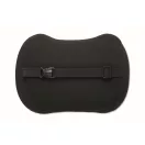Perna ergonomica pentru sustinerea spatelui, Everestus, 2610E18256, 40x28x10 cm, Poliuretan, Negru
