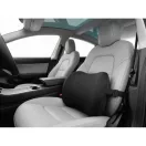 Perna ergonomica pentru sustinerea spatelui, Everestus, 2610E18256, 40x28x10 cm, Poliuretan, Negru