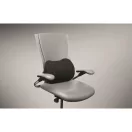 Perna ergonomica pentru sustinerea spatelui, Everestus, 2610E18256, 40x28x10 cm, Poliuretan, Negru