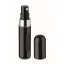 Sticluta pulverizator parfum reincarcabila, Everestus, 2610E18527, Ø1.7x8.2 cm, Aluminiu, Negru