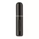 Sticluta pulverizator parfum reincarcabila, Everestus, 2610E18527, Ø1.7x8.2 cm, Aluminiu, Negru