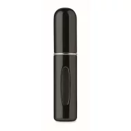   Sticluta pulverizator parfum reincarcabila, Everestus, 2610E18527, Ø1.7x8.2 cm, Aluminiu, Negru
