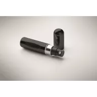   Sticluta pulverizator parfum reincarcabila, Everestus, 2610E18527, Ø1.7x8.2 cm, Aluminiu, Negru