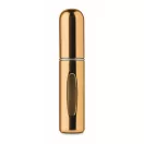 Sticluta pulverizator parfum reincarcabila, Everestus, 2610E18526, Ø1.7x8.2 cm, Aluminiu, Auriu