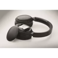   Casti over the ear, Everestus, 2610E18048, 600 mAh, Wireless, 17.5x8.5x20.0 cm, ABS, Negru