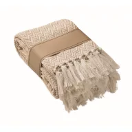   Patura, Everestus, 2610E16309, Unisex, 130 x 180 cm, Bumbac, Alb, Gri