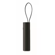   Powerbank Everestus, 2610E18003, 5000 mAh, 20 W, USB-A, USB-C, 2.8x2.8x18.5 cm, Aluminiu, Negru