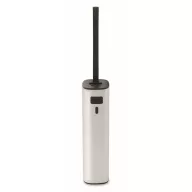   Powerbank Everestus, 2610E18002, 5000 mAh, 20 W, USB-A, USB-C, 2.8x2.8x18.5 cm, Aluminiu, Argintiu mat