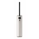 Powerbank Everestus, 2610E18002, 5000 mAh, 20 W, USB-A, USB-C, 2.8x2.8x18.5 cm, Aluminiu, Argintiu mat