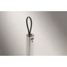Powerbank Everestus, 2610E18002, 5000 mAh, 20 W, USB-A, USB-C, 2.8x2.8x18.5 cm, Aluminiu, Argintiu mat
