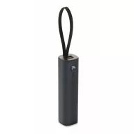   Powerbank Everestus, 2610E18001, 5000 mAh, 20 W, USB-A, USB-C, 2.8x2.8x18.5 cm, Aluminiu, Albastru marin francez