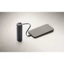 Powerbank Everestus, 2610E18001, 5000 mAh, 20 W, USB-A, USB-C, 2.8x2.8x18.5 cm, Aluminiu, Albastru marin francez