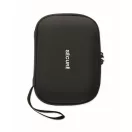 Kit mini trusa prim ajutor, unealta multifunctionala si radio de urgenta, Everestus, 2610E19392, 23x12x20 cm, Poliester, Negru
