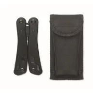   Kit mini trusa prim ajutor, unealta multifunctionala si radio de urgenta, Everestus, 2610E19392, 23x12x20 cm, Poliester, Negru