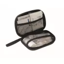 Kit mini trusa prim ajutor, unealta multifunctionala si radio de urgenta, Everestus, 2610E19392, 23x12x20 cm, Poliester, Negru