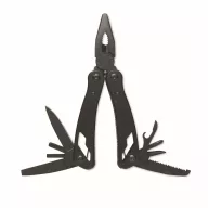   Kit mini trusa prim ajutor, unealta multifunctionala si radio de urgenta, Everestus, 2610E19392, 23x12x20 cm, Poliester, Negru