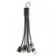 Cablu de incarcare, Everestus, 2610E17633, 20 cm, Aluminiu, Negru