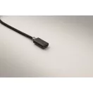 Cablu de incarcare, Everestus, 2610E17633, 20 cm, Aluminiu, Negru