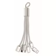   Cablu de incarcare, Everestus, 2610E17632, 20 cm, Aluminiu, Argintiu