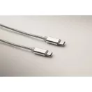 Cablu de incarcare, Everestus, 2610E17632, 20 cm, Aluminiu, Argintiu