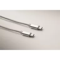   Cablu de incarcare, Everestus, 2610E17632, 20 cm, Aluminiu, Argintiu