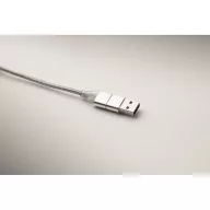   Cablu de incarcare, Everestus, 2610E17632, 20 cm, Aluminiu, Argintiu