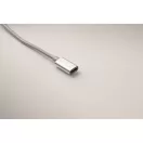 Cablu de incarcare, Everestus, 2610E17632, 20 cm, Aluminiu, Argintiu