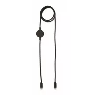   Cablu de incarcare, Everestus, 2610E17617, 60 W, 100 cm, Aluminiu, Negru