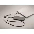 Cablu de incarcare, Everestus, 2610E17617, 60 W, 100 cm, Aluminiu, Negru