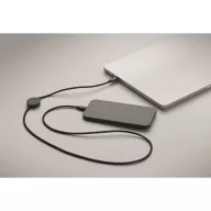   Cablu de incarcare, Everestus, 2610E17617, 60 W, 100 cm, Aluminiu, Negru