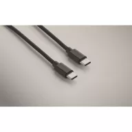   Cablu de incarcare, Everestus, 2610E17617, 60 W, 100 cm, Aluminiu, Negru