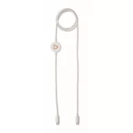   Cablu de incarcare, Everestus, 2610E17616, 60 W, 100 cm, Aluminiu, Alb