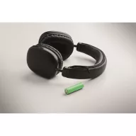   Casti over the ear, Everestus, 2610E18050, 500 mAh, Wireless, 18x4x21 cm, ABS, Negru