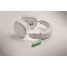 Casti over the ear, Everestus, 2610E18049, 500 mAh, Wireless, 18x4x21 cm, ABS, Alb