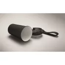 Cana de voiaj, Everestus, 2610E18505, 400 ml, Ø8.6x16 cm, Otel inoxidabil, Negru