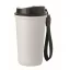 Cana de voiaj, Everestus, 2610E18502, 400 ml, Ø8.6x16 cm, Otel inoxidabil, Alb