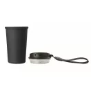 Cana de voiaj, Everestus, 2610E18503, 400 ml, Ø8.6x16 cm, Otel inoxidabil, Albastru marin francez