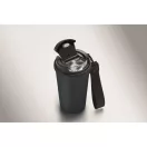 Cana de voiaj, Everestus, 2610E18503, 400 ml, Ø8.6x16 cm, Otel inoxidabil, Albastru marin francez