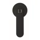 Suport purtabil pentru telefon, Everestus, 2610E18790, 13x5.6x0.6 cm, Aluminiu, Negru