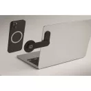Suport purtabil pentru telefon, Everestus, 2610E18790, 13x5.6x0.6 cm, Aluminiu, Negru