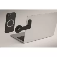   Suport purtabil pentru telefon, Everestus, 2610E18790, 13x5.6x0.6 cm, Aluminiu, Negru